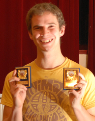 Jamie Nevill, top intermediate in the Monday Club Summer and Autumn GPs