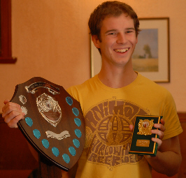 Jamie Nevill, 2010 Bristol Backgammon Rookie of the Year